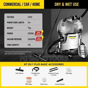 Karcher 20l Wet Dry Vacuum Cleaner