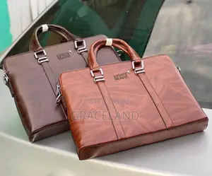 This Is Original Leather Briefcase Bag for MacBook 13 Inch-Office Use