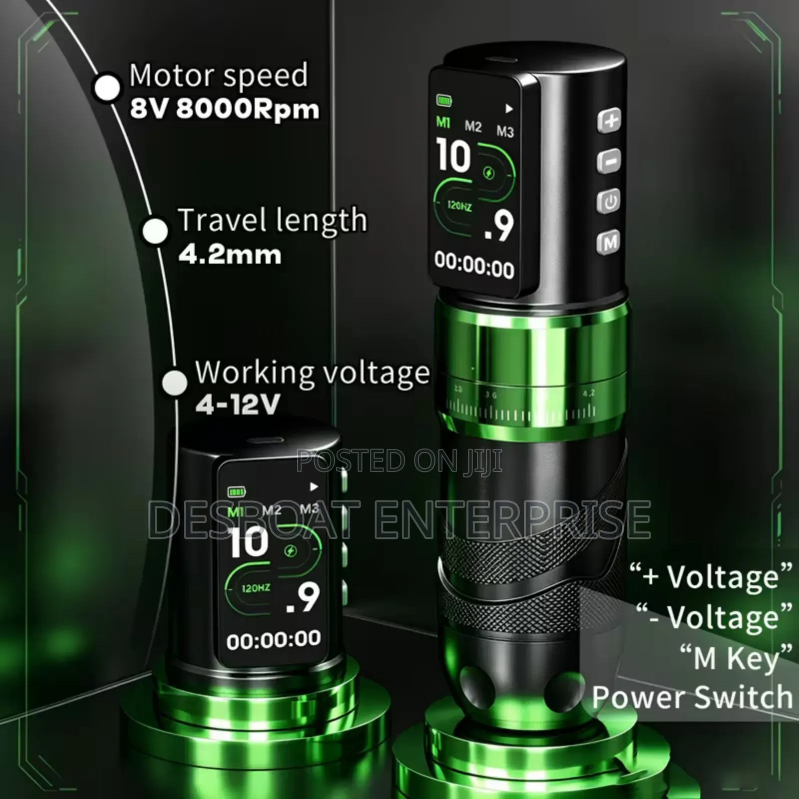 Professional Wireless Tattoo Machine Set