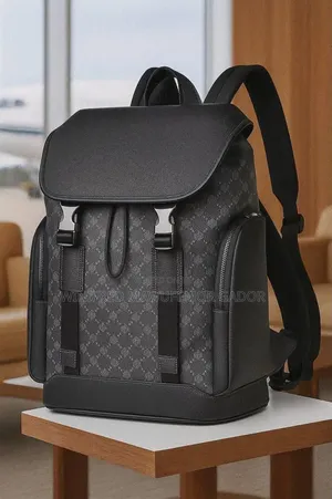 Premium Leather Laptop Backpack for Men | Executive Travel Bag