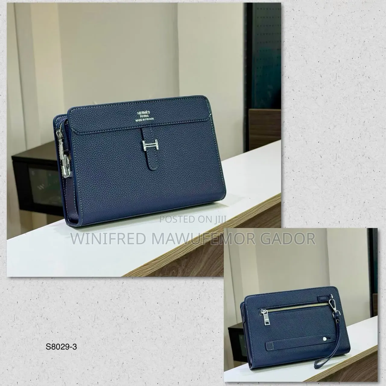 Premium Canvas Executive Clutch Bag | Men's Hand Purse