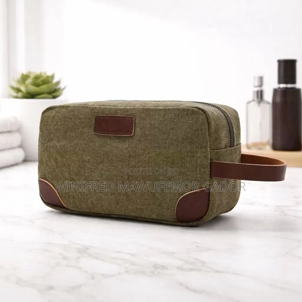 Premium Canvas Executive Clutch Bag | Men's Hand Purse