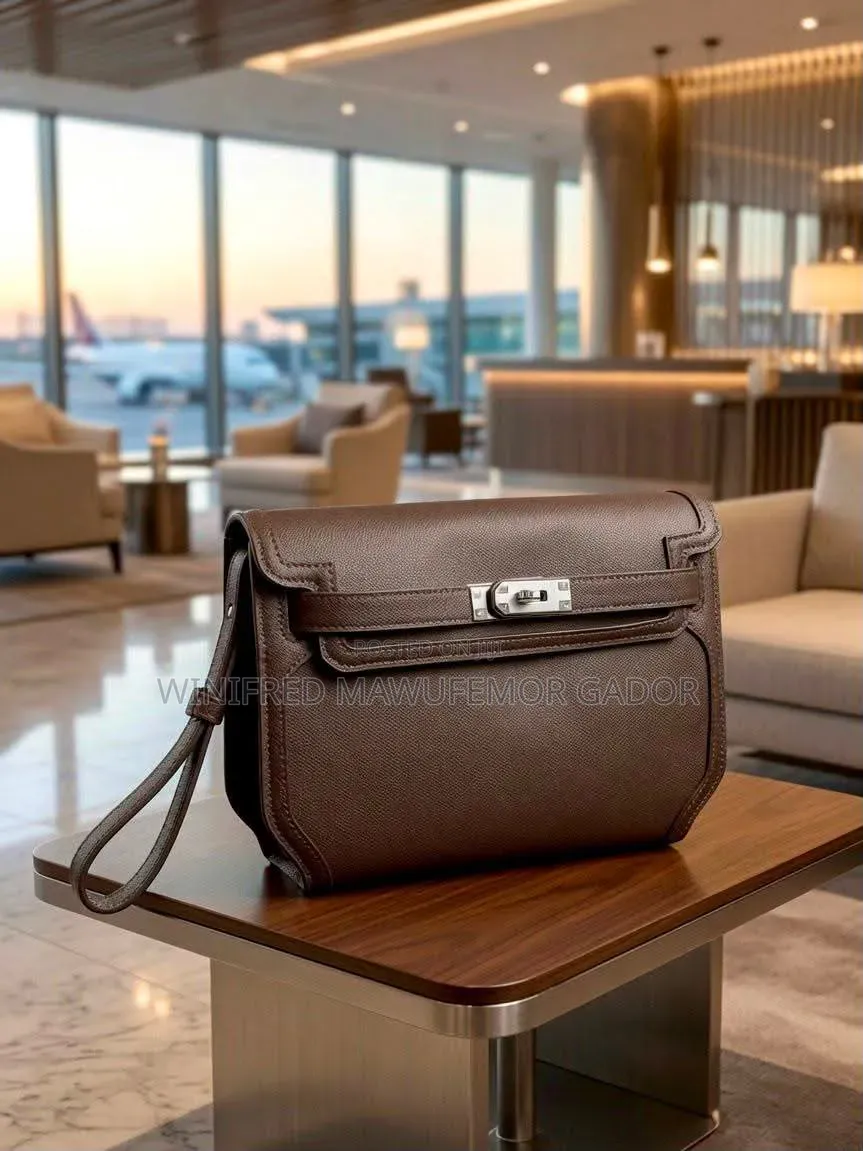 Premium Canvas Executive Clutch Bag | Men's Hand Purse