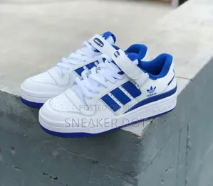 Adidas Forum Low White Royal Blue