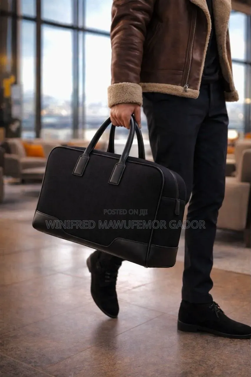 Premium Leather Canvas Travel Duffle Bags |Gym Weekend Travel Bags