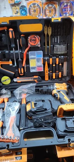 FoCus Cordless Impact Drill and Accessories Combo Set
