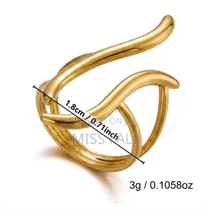 Serpertine Flow Ring