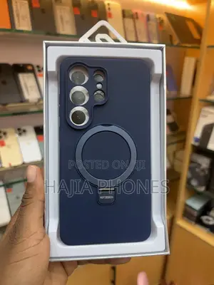 Blue Samsung S26Ultra Case With Kickstand