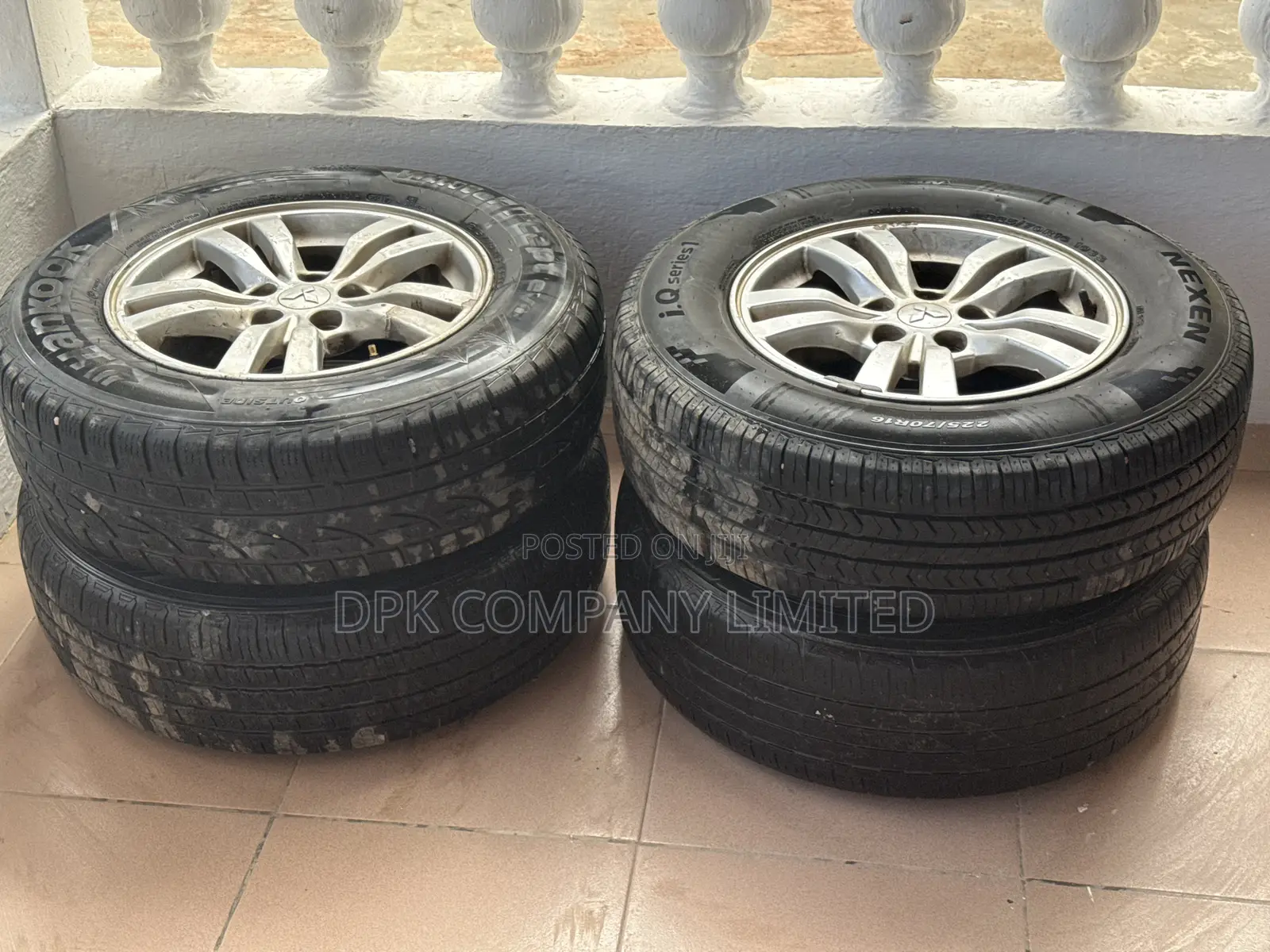 Mitsubishi RIM 16 With Good Tyres ( 4 Sets )~ Home Used