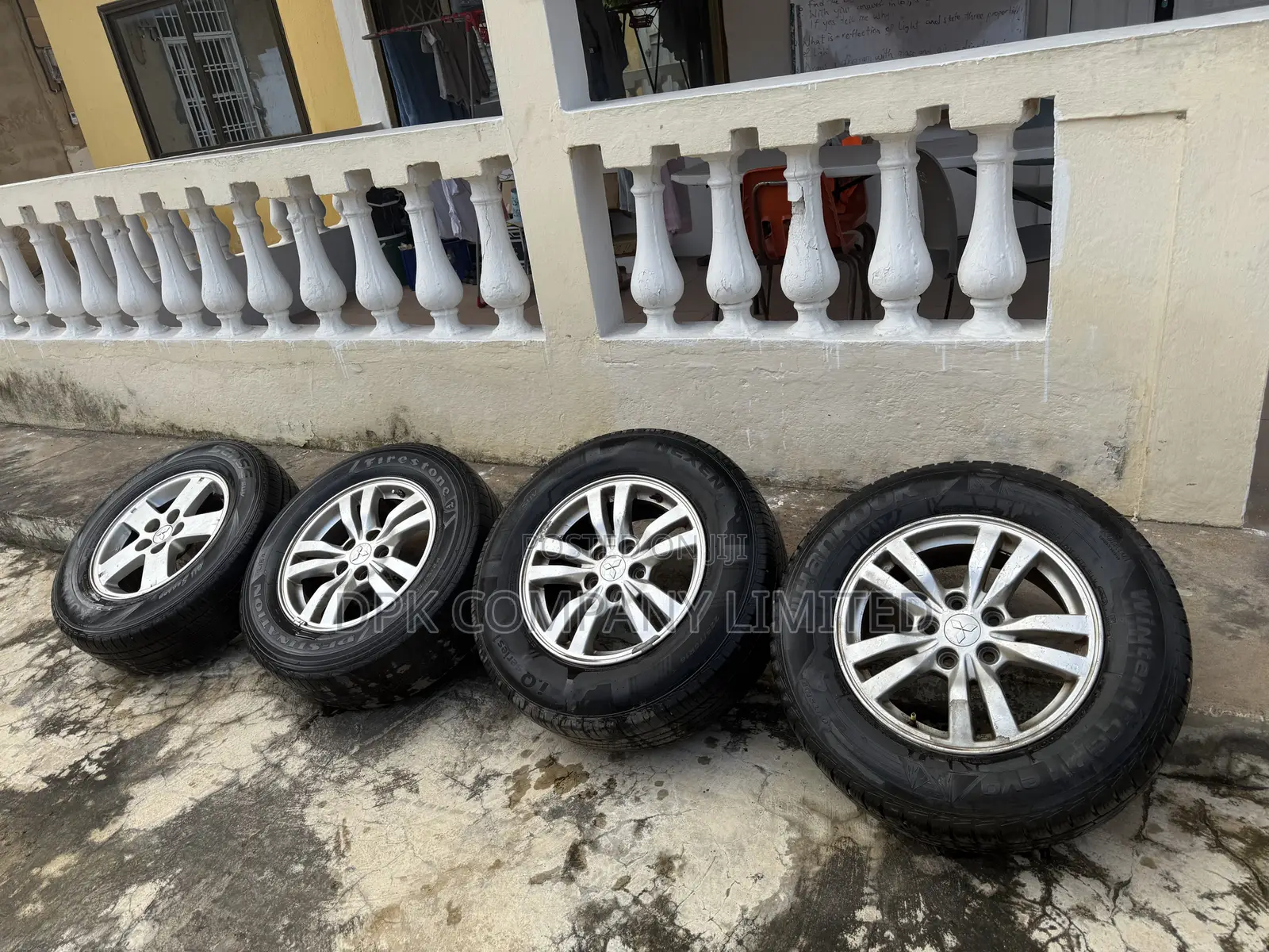 Mitsubishi RIM 16 With Good Tyres ( 4 Sets )~ Home Used