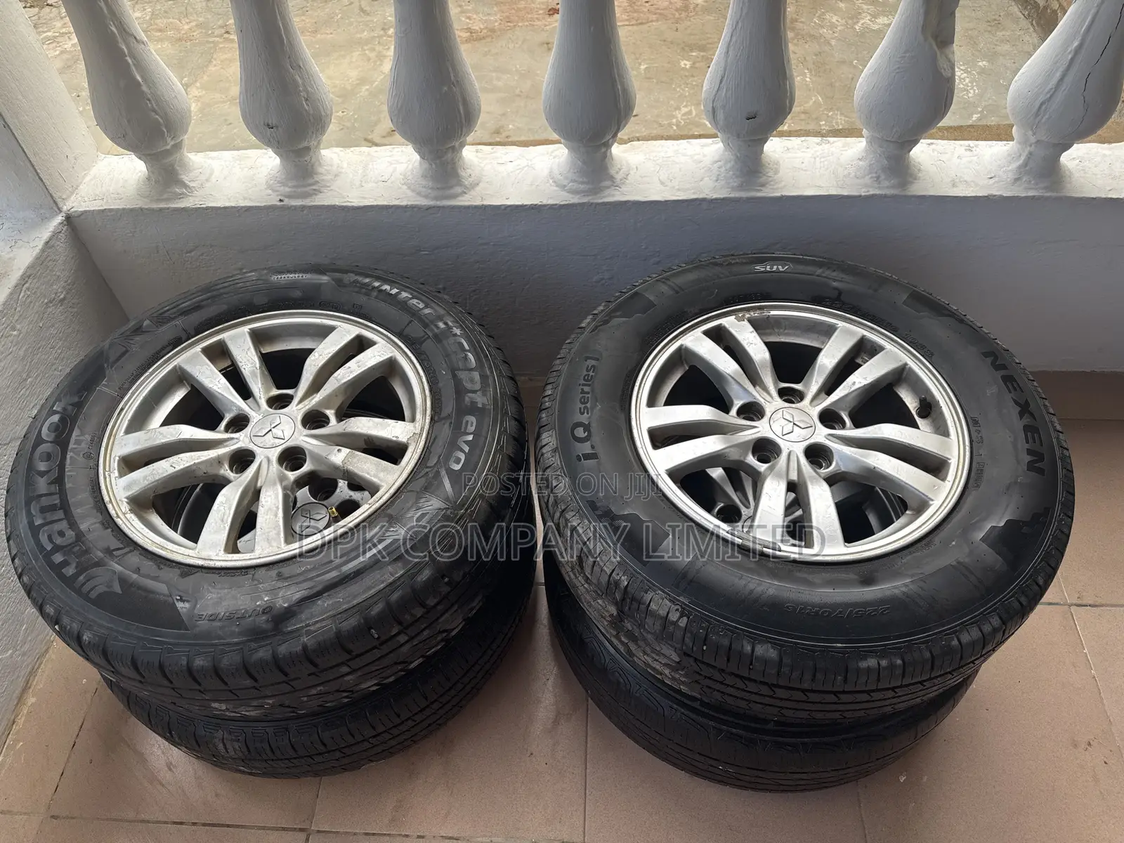 Mitsubishi RIM 16 With Good Tyres ( 4 Sets )~ Home Used