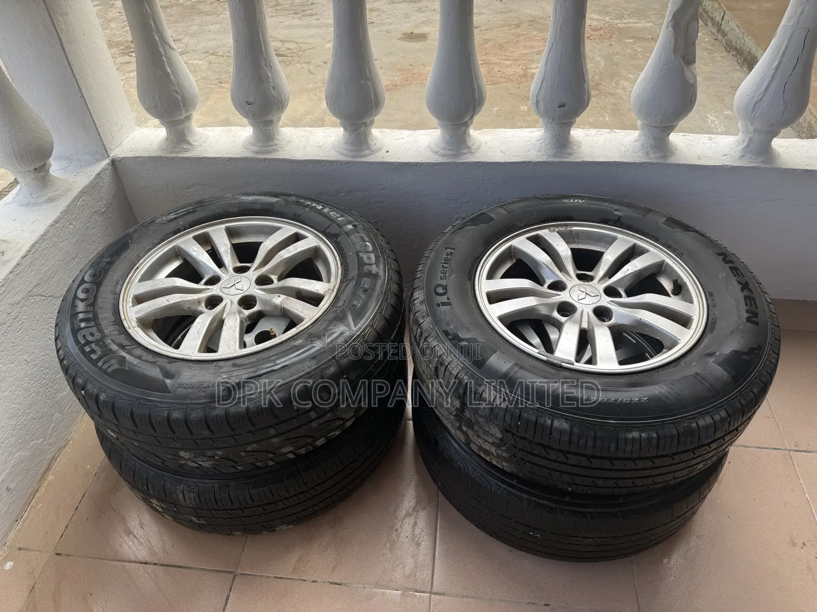 Mitsubishi RIM 16 With Good Tyres ( 4 Sets )~ Home Used