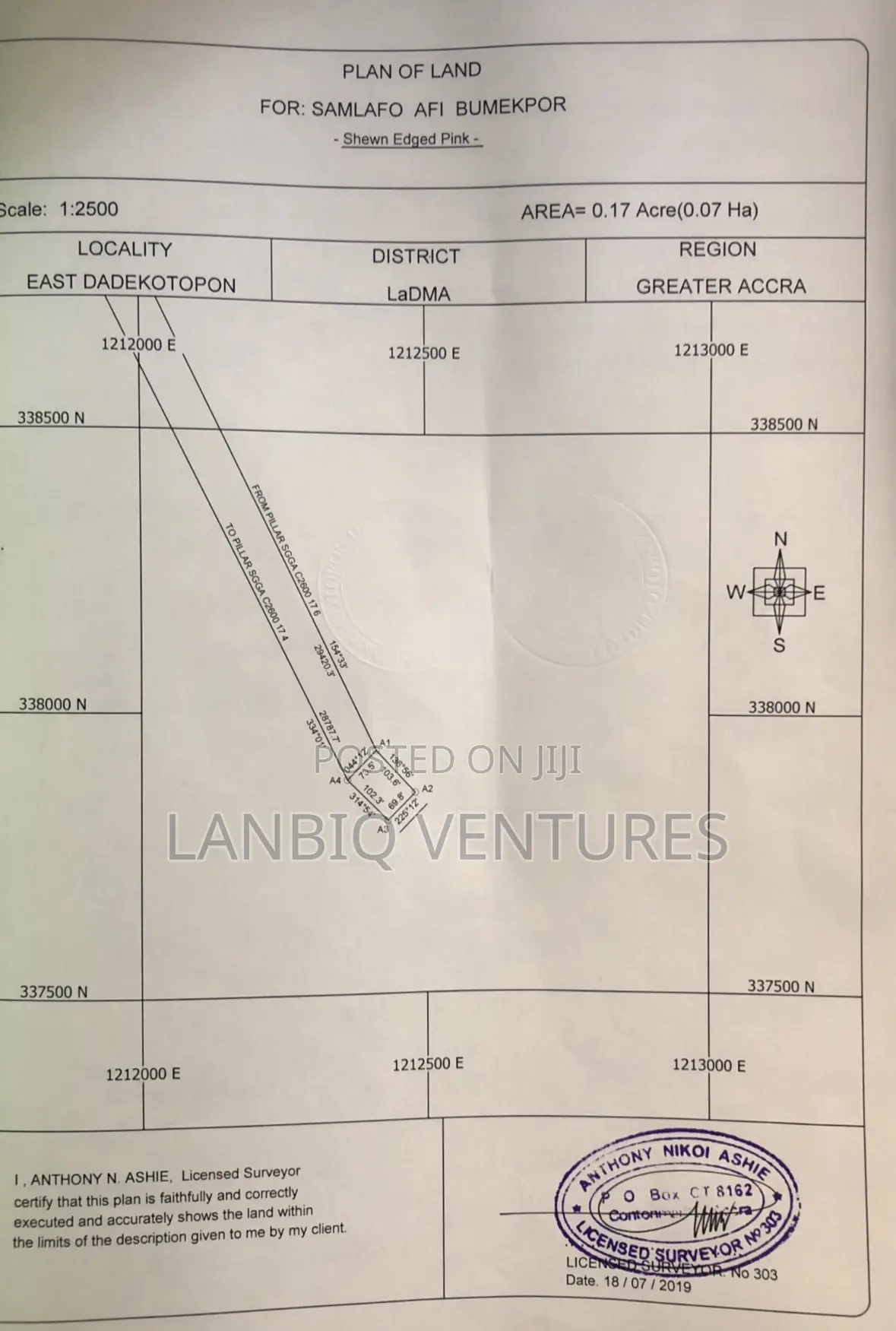 1 Plot of Land for Sale