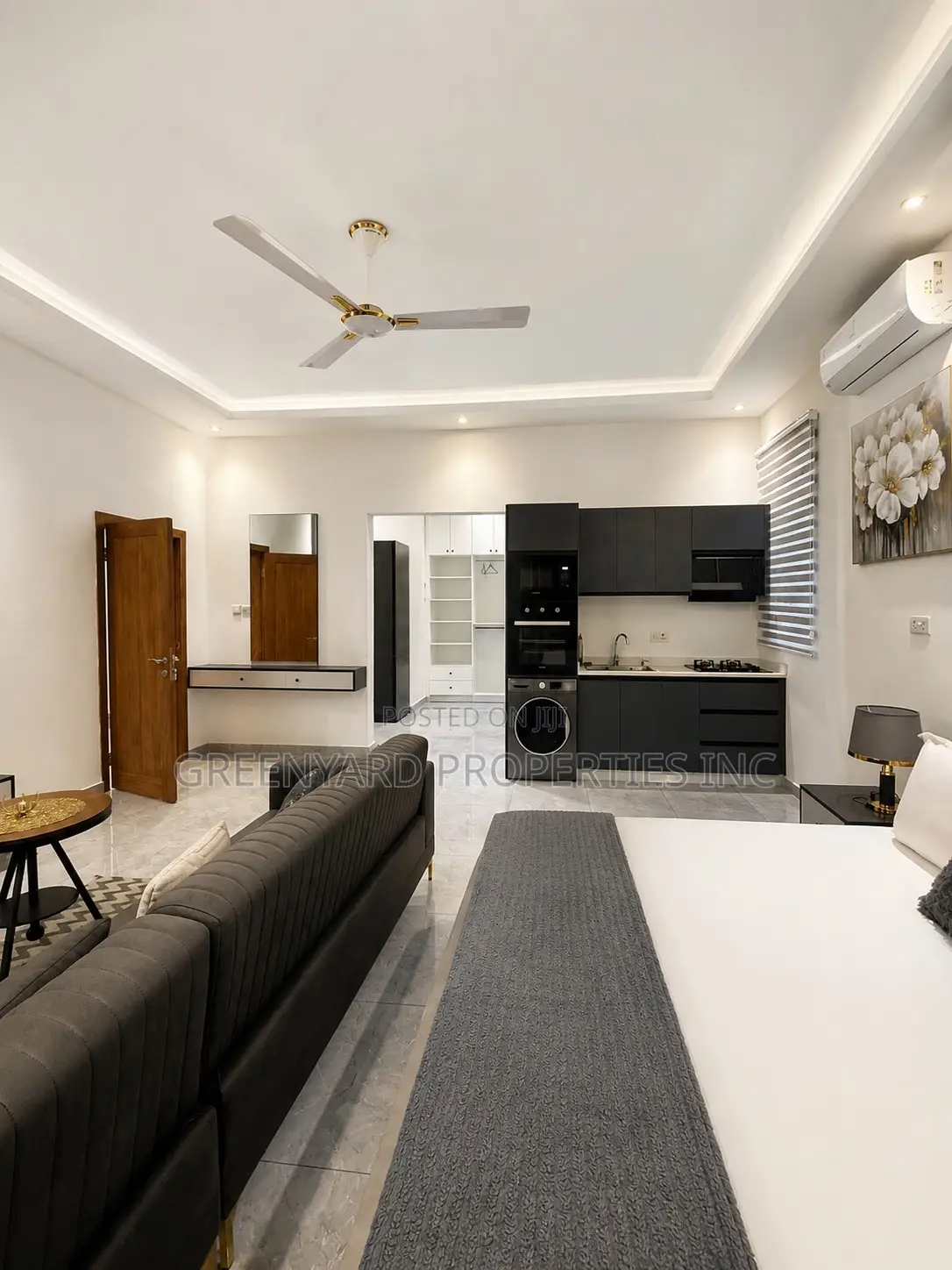 Furnished Studio Apartment in Ogbojo, East Legon for rent