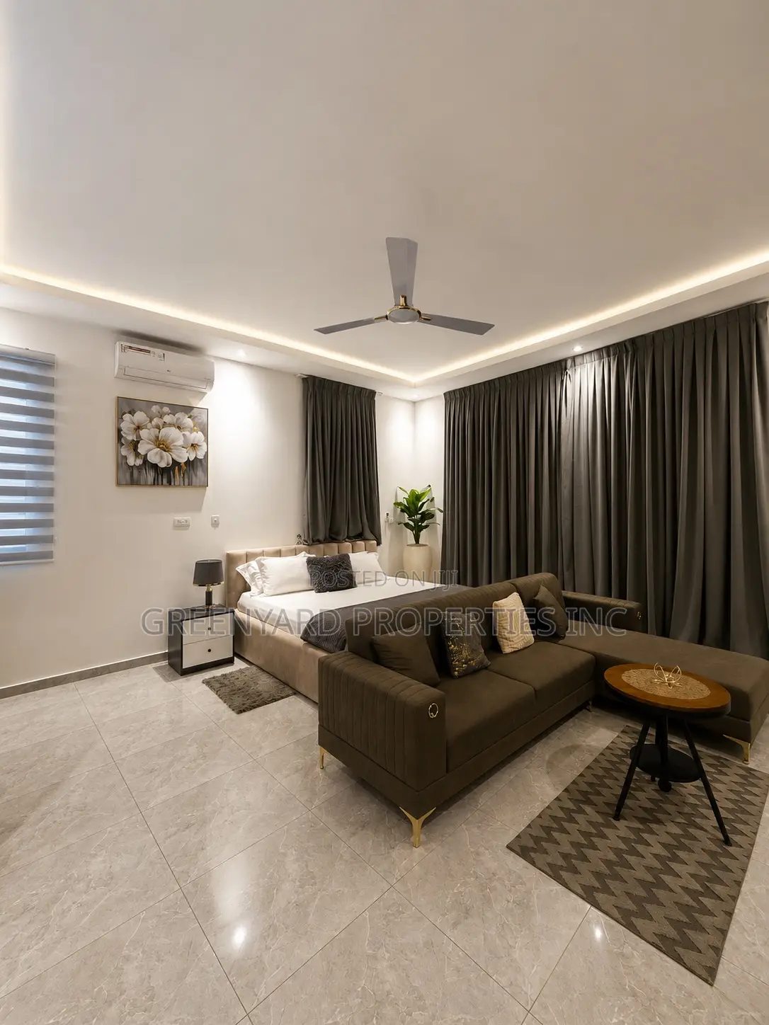 Furnished Studio Apartment in Ogbojo, East Legon for rent