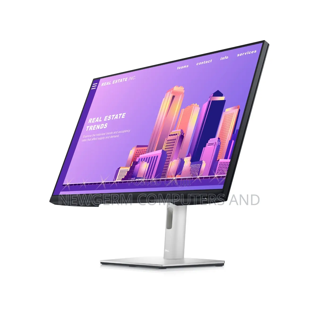 Dell P2422H 24-Inch Edgeless Monitors FHD With HDMI Port