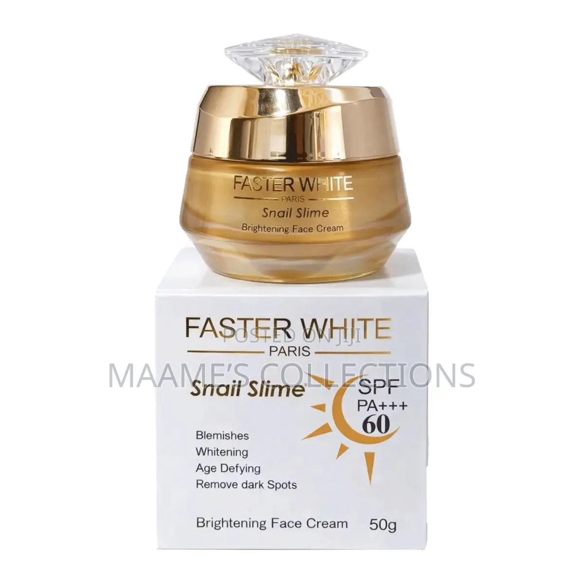 Faster White Paris Brightening Face Creams With Carrot and Snail Slime