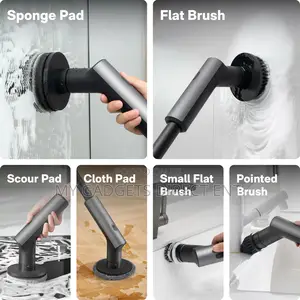 Hoto Cordless Electric Scrubber – For Bathroom, Kitchen Tiles