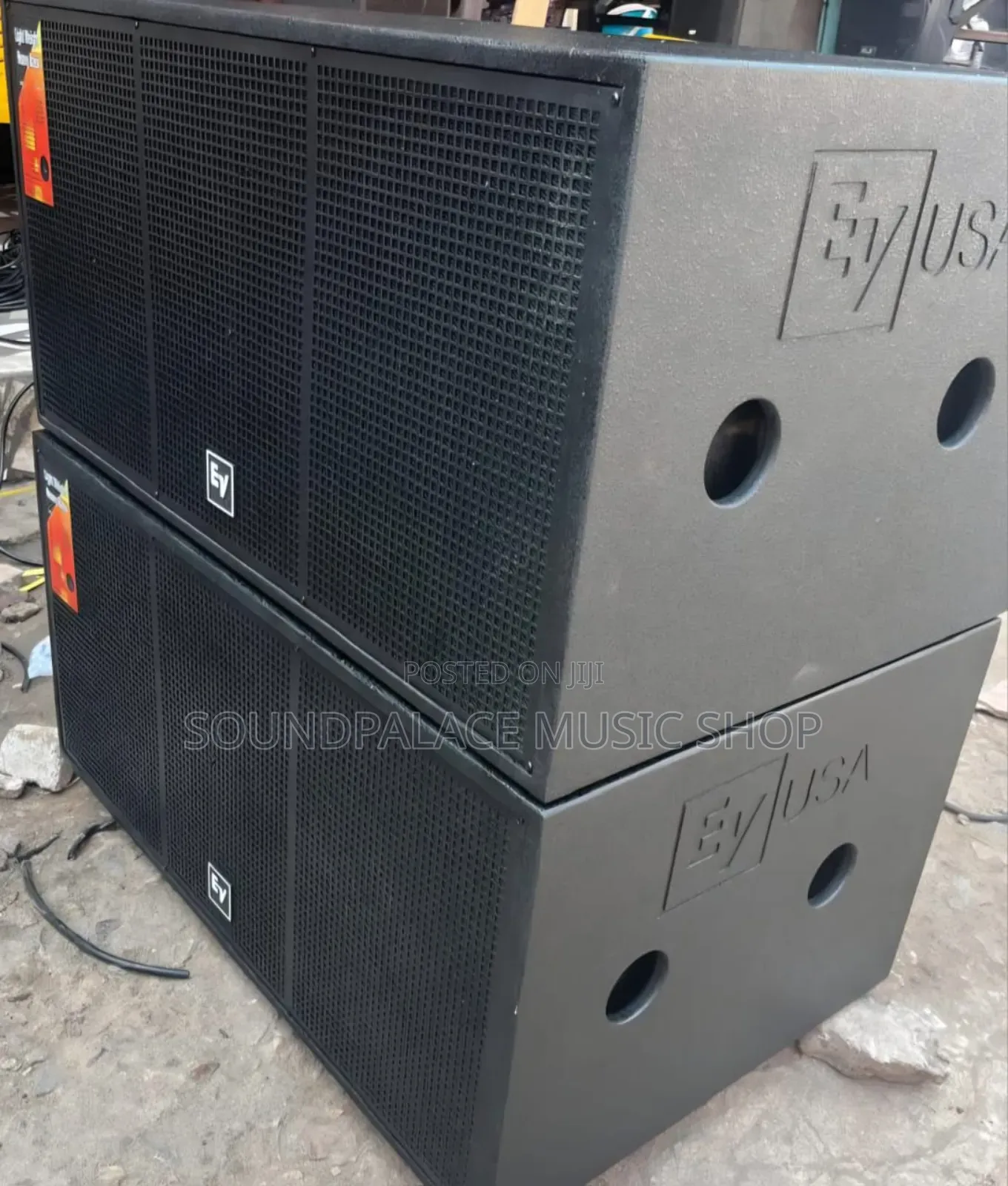 Electro-Voice(EV) Professional Double Bass Pair of Speakers