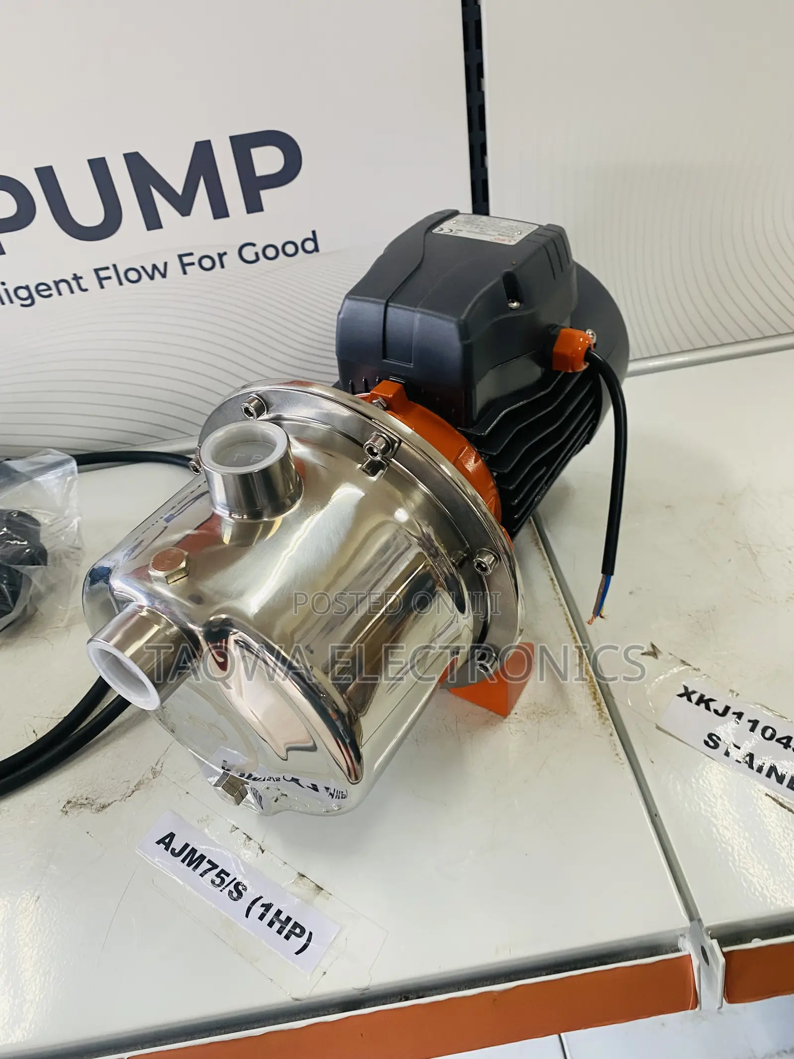 Leo Pure Stainless 1hp Electric Jet Pump