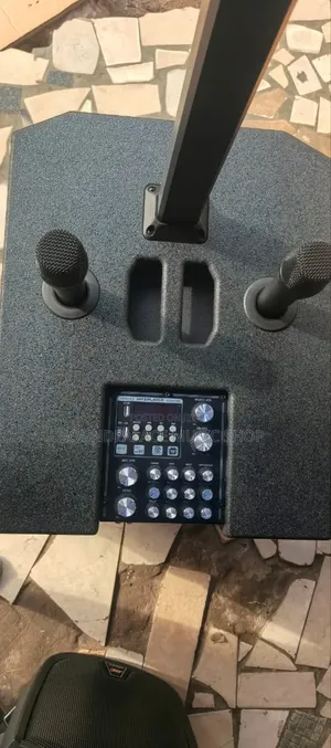 Bossman Chargeable Speaker With Column Array Top Powered Subwoofer.