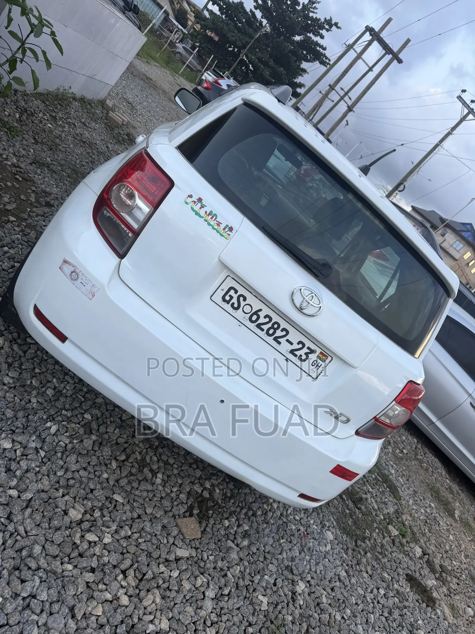 Toyota Starlet 2012 White