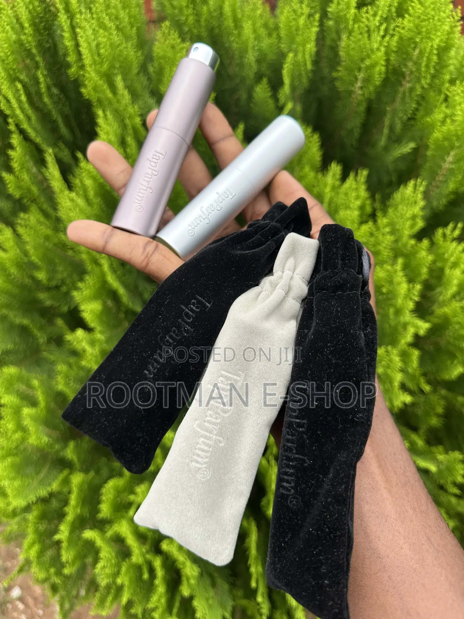 TapParfum Refillable Perfume Atomizer + FREE Velvet Pouch