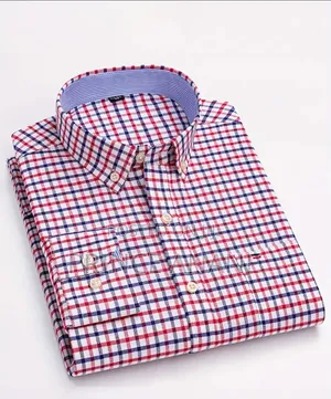 Men Plaid Long Sleeve Shirts