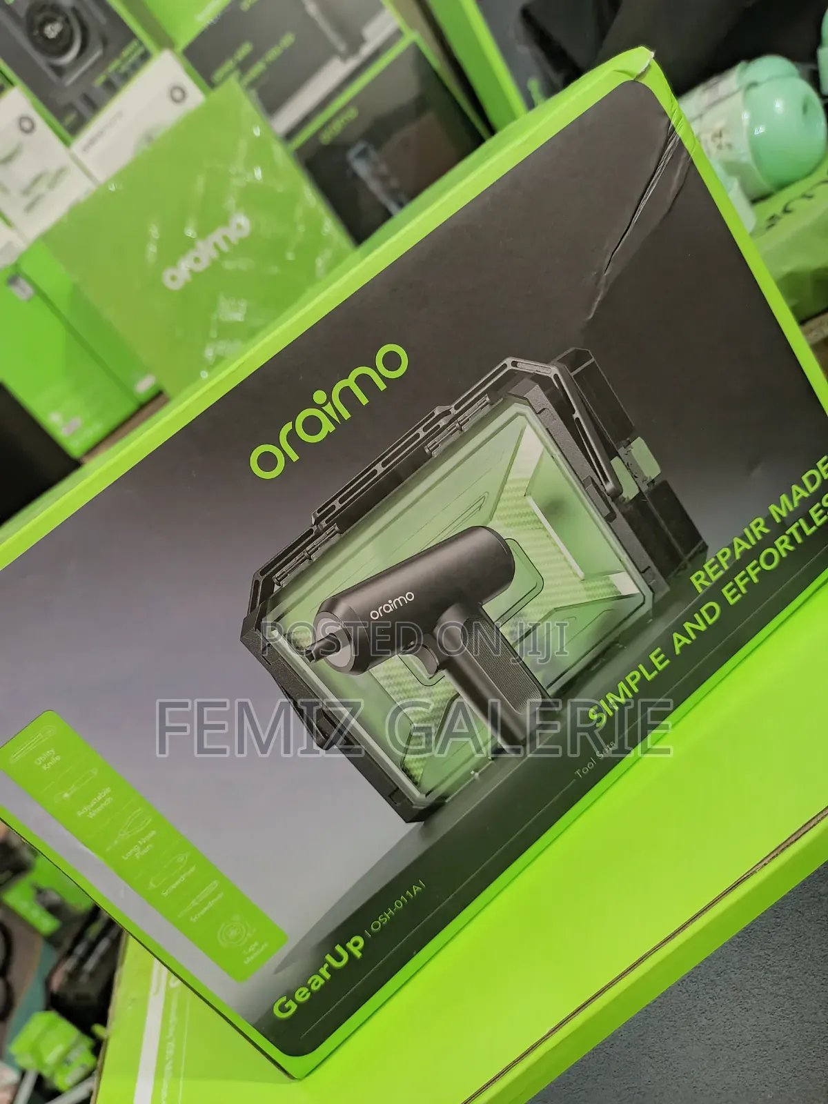 Oraimo GearUp 40 Piece Portable Multifunctional Tool Sets