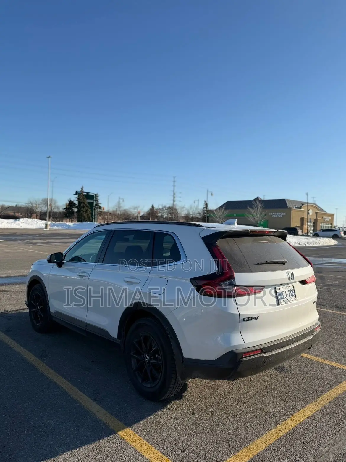 New Honda CR-V 2026 White