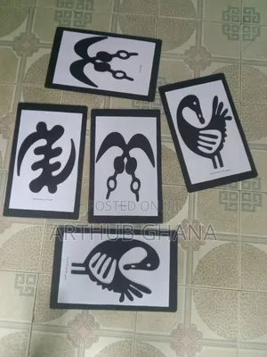Handmade African Wall Art Decor|Adinkra Symbol Wall Art