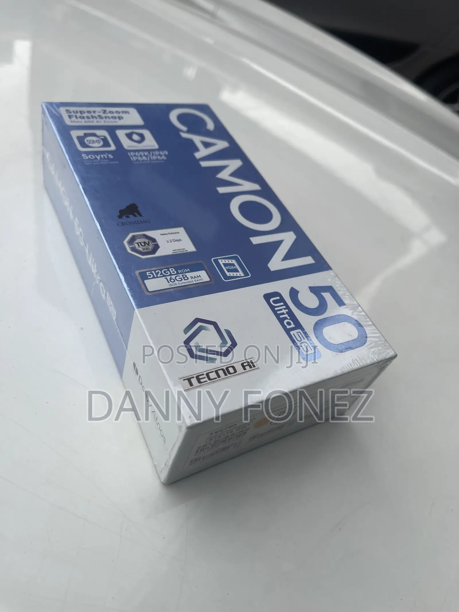 New Tecno Camon 50 Ultra 512 GB Orange
