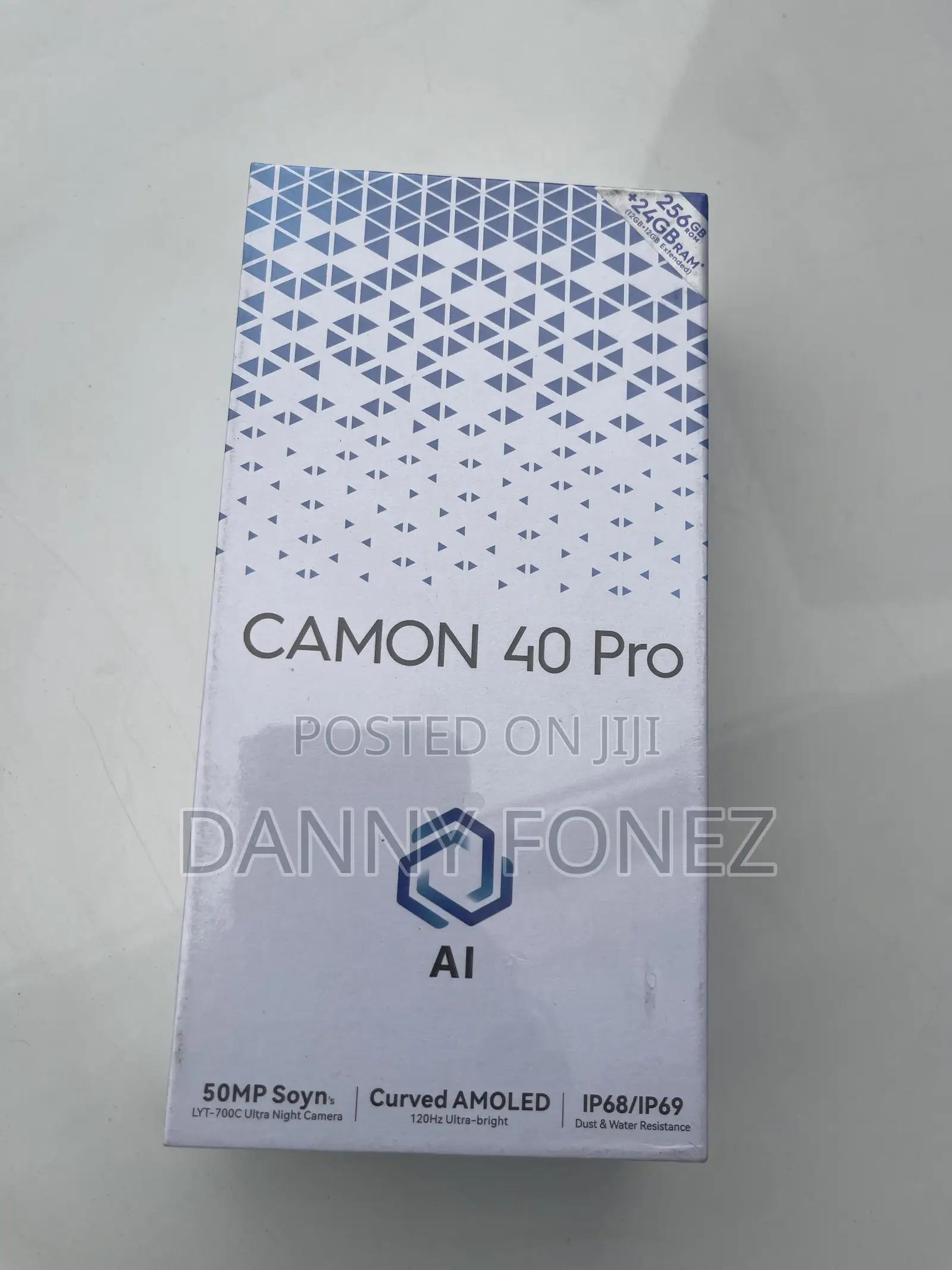 New Tecno Camon 40 Pro 5G 256 GB Black