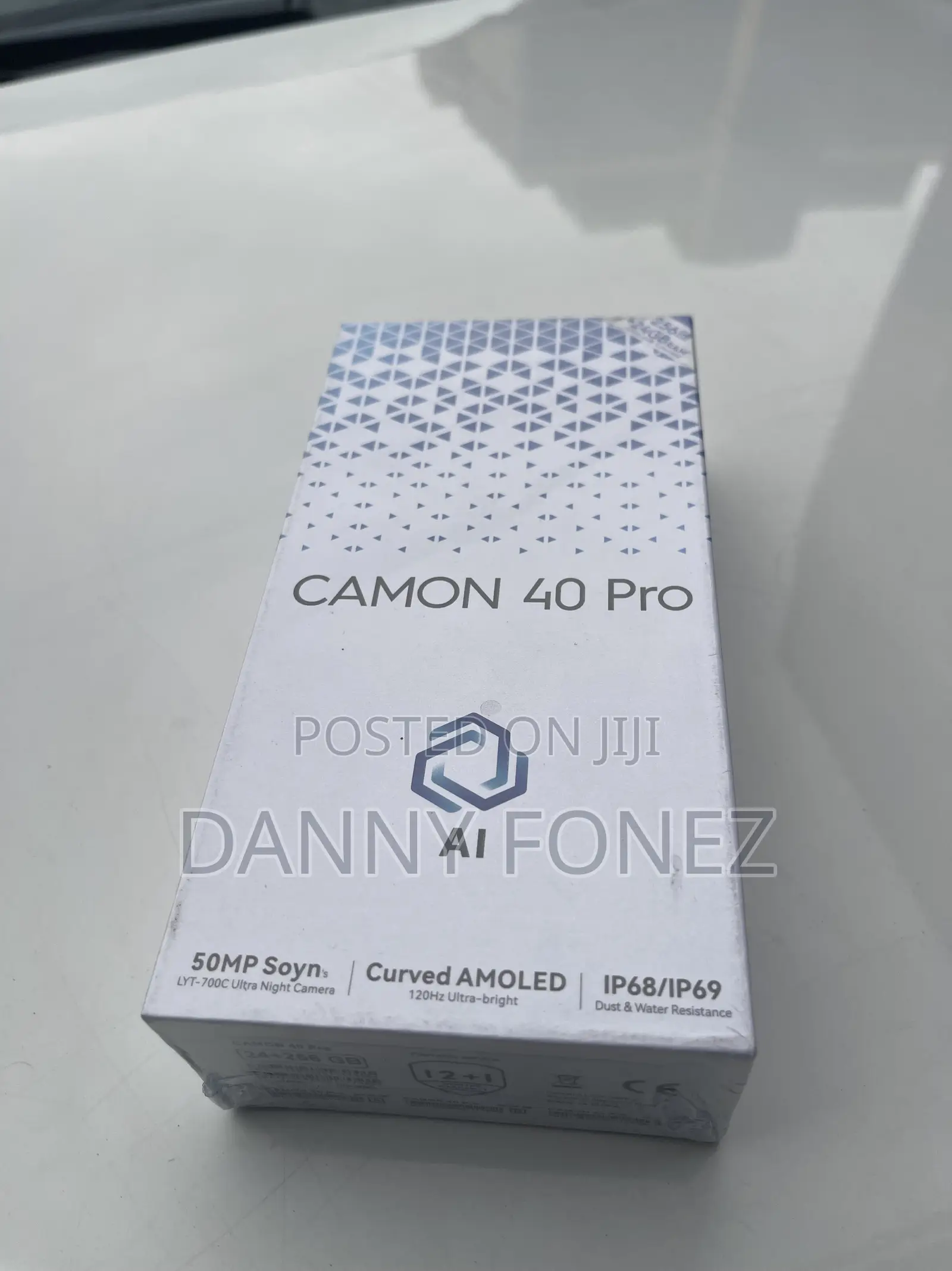 New Tecno Camon 40 Pro 5G 256 GB Black