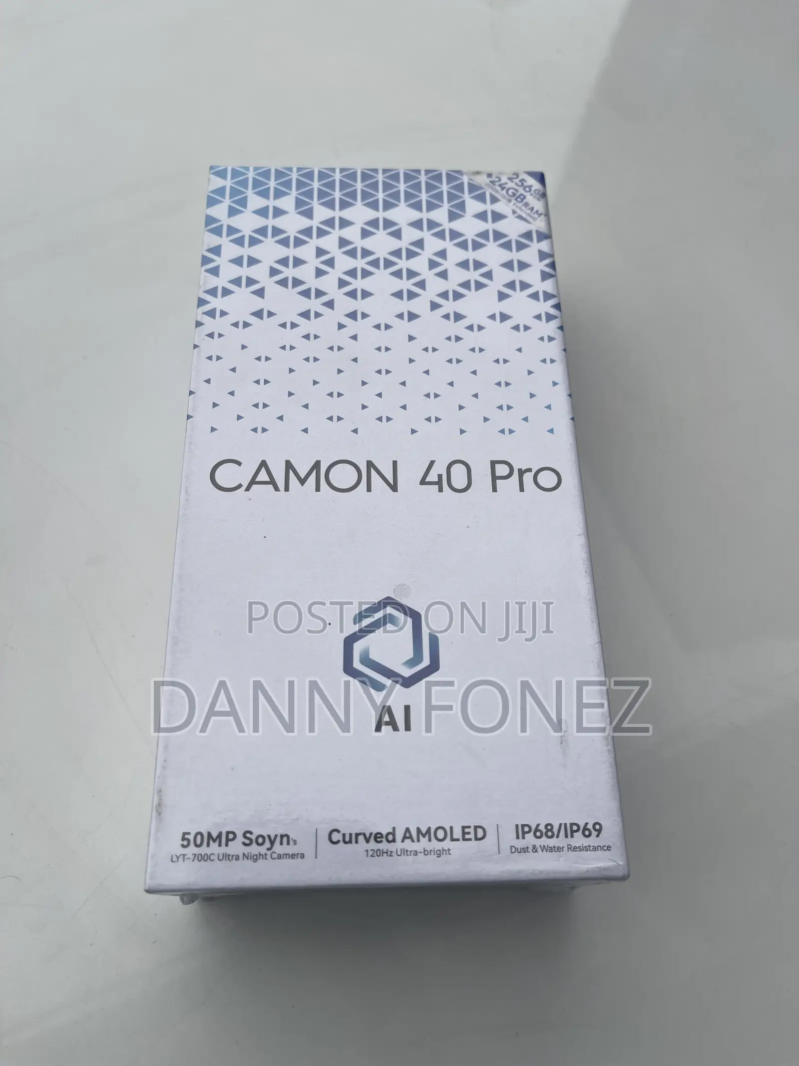 New Tecno Camon 40 Pro 5G 256 GB Black