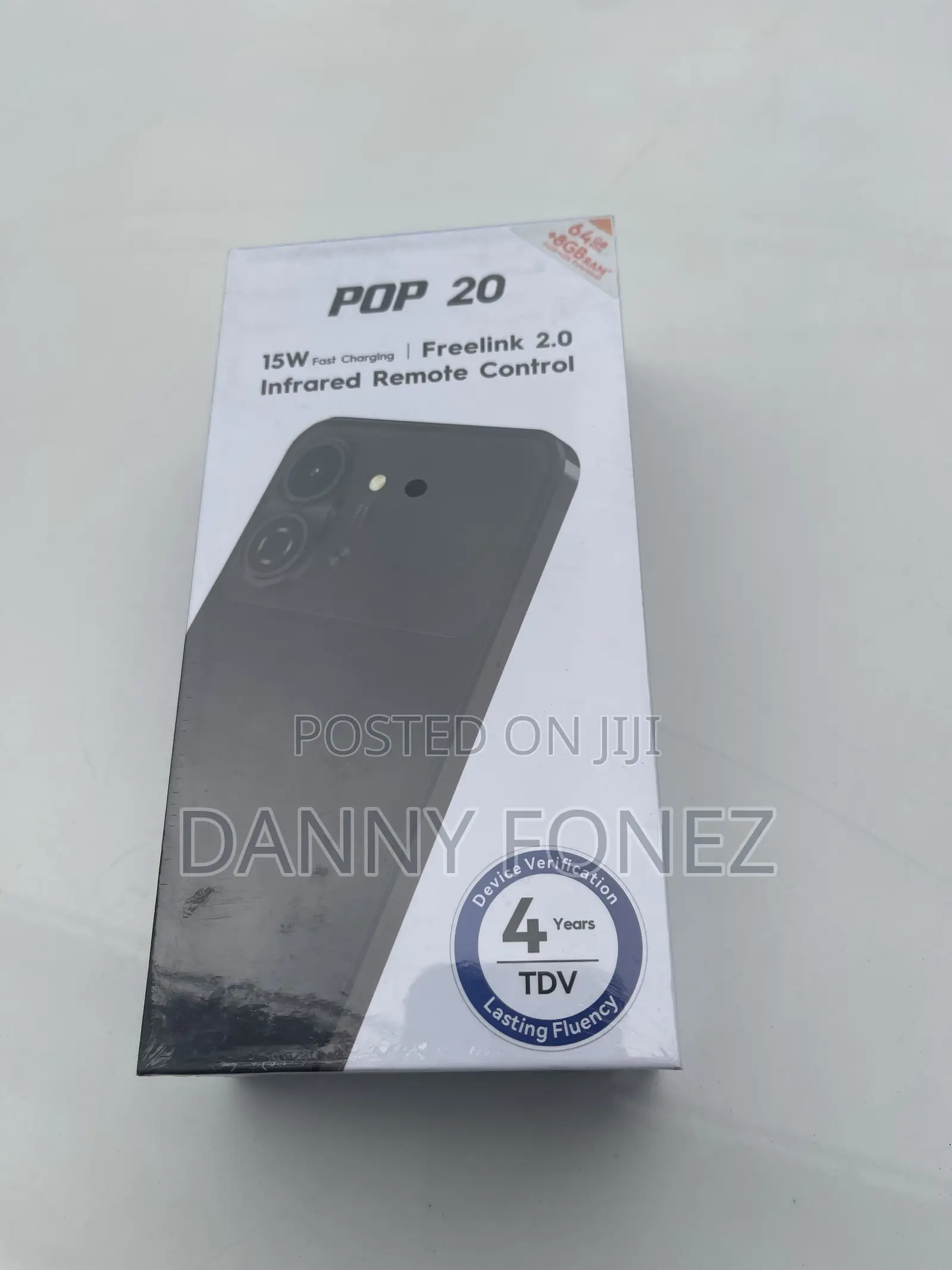 New Tecno Pop 20 64 GB Black