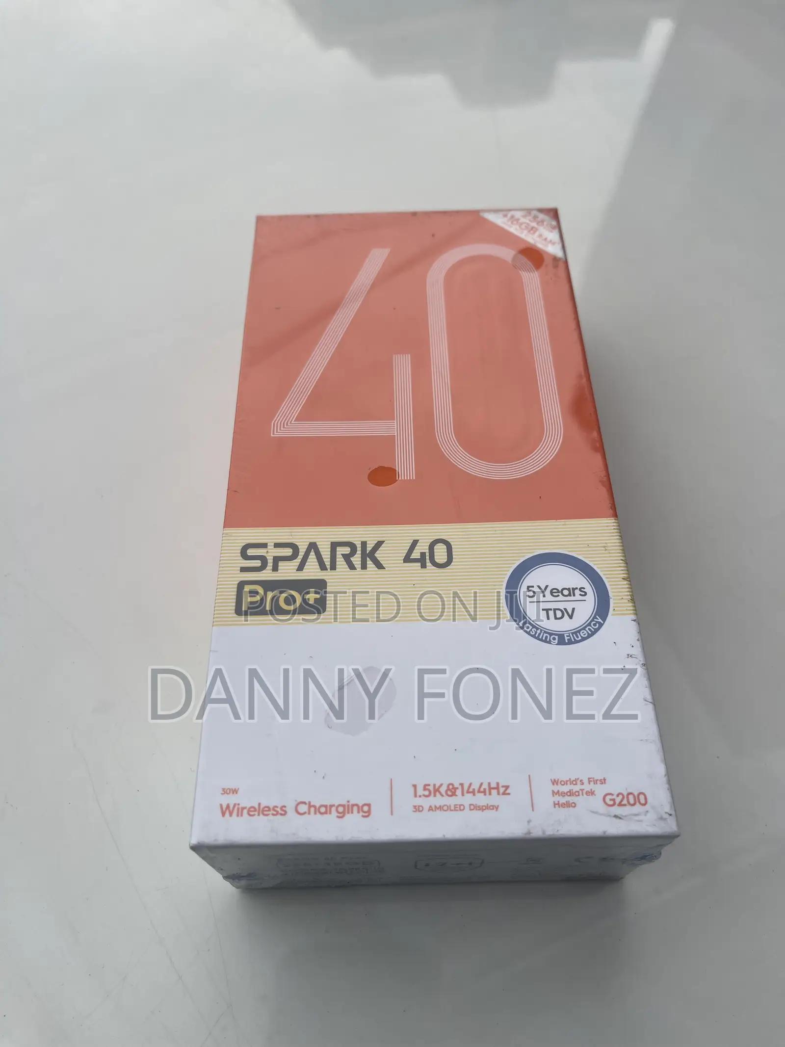 New Tecno Spark 40 Pro+ 256 GB Black
