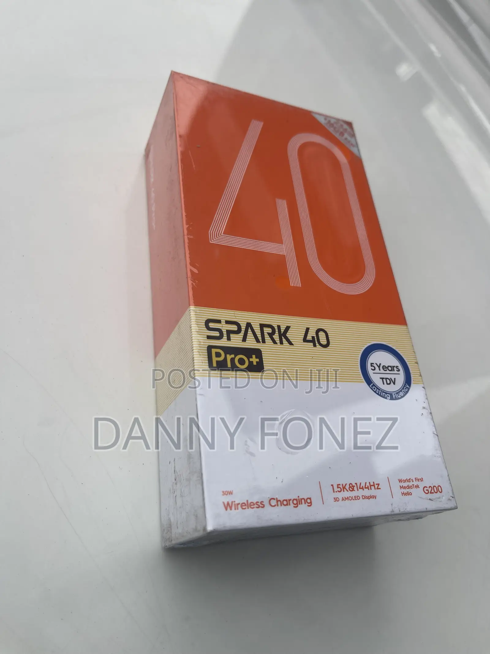New Tecno Spark 40 Pro+ 256 GB Black