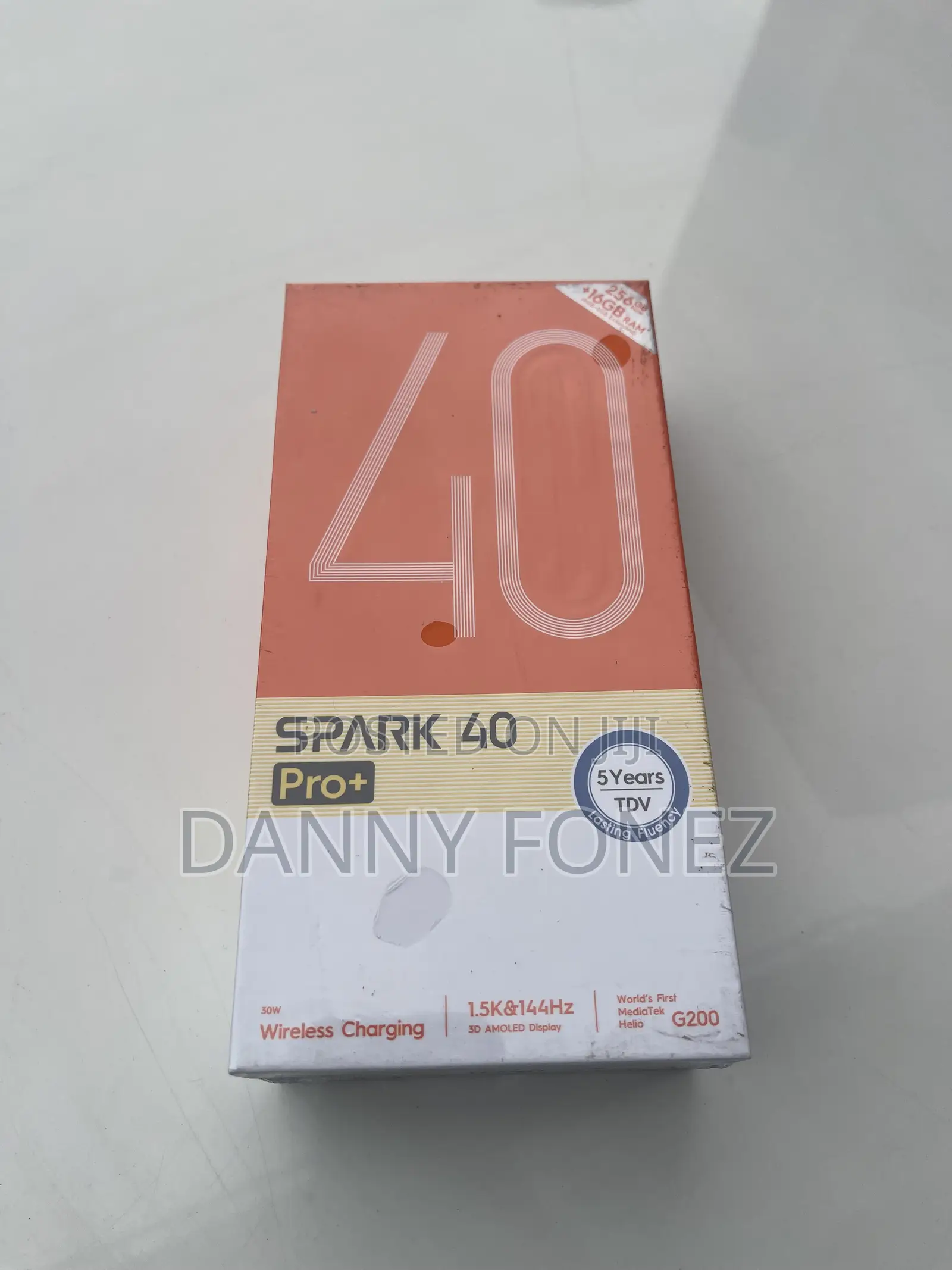 New Tecno Spark 40 Pro+ 256 GB Black