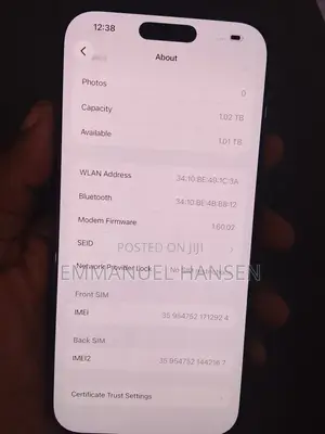Apple iPhone 17 Pro Max 1 TB Purple