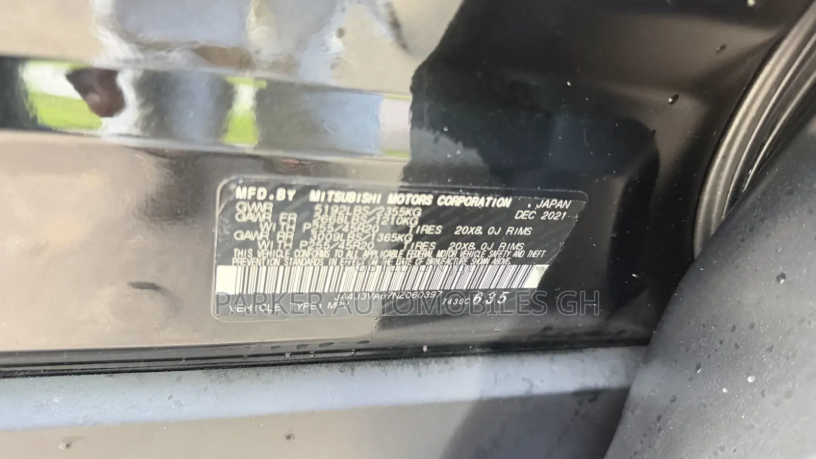Mitsubishi Outlander SE 2022 Black