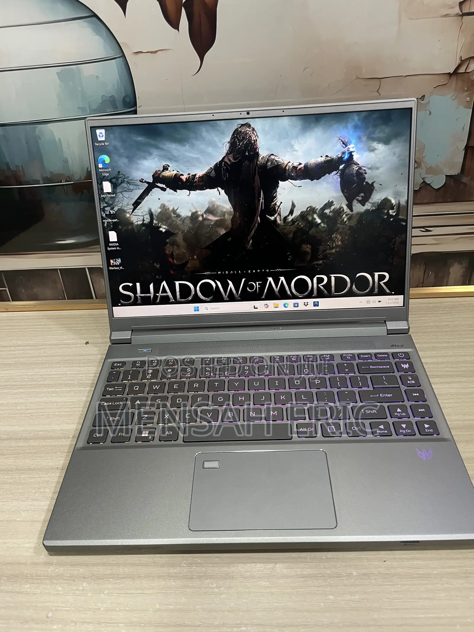 Laptop Acer Predator Triton 14 16GB Intel Core i7 HDD 512GB