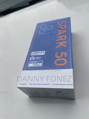 New Tecno Spark 50 128 GB Black
