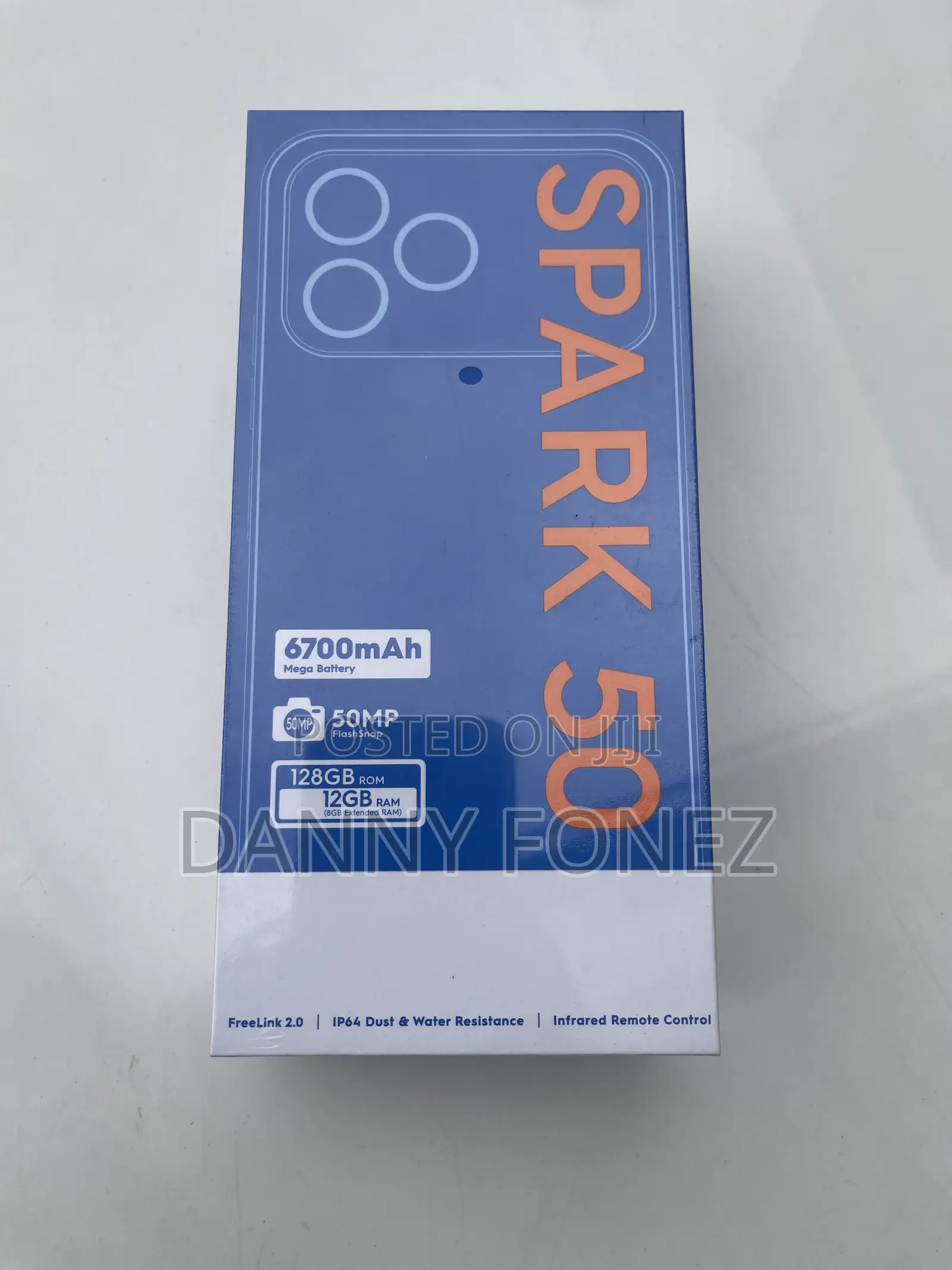 New Tecno Spark 50 128 GB Black