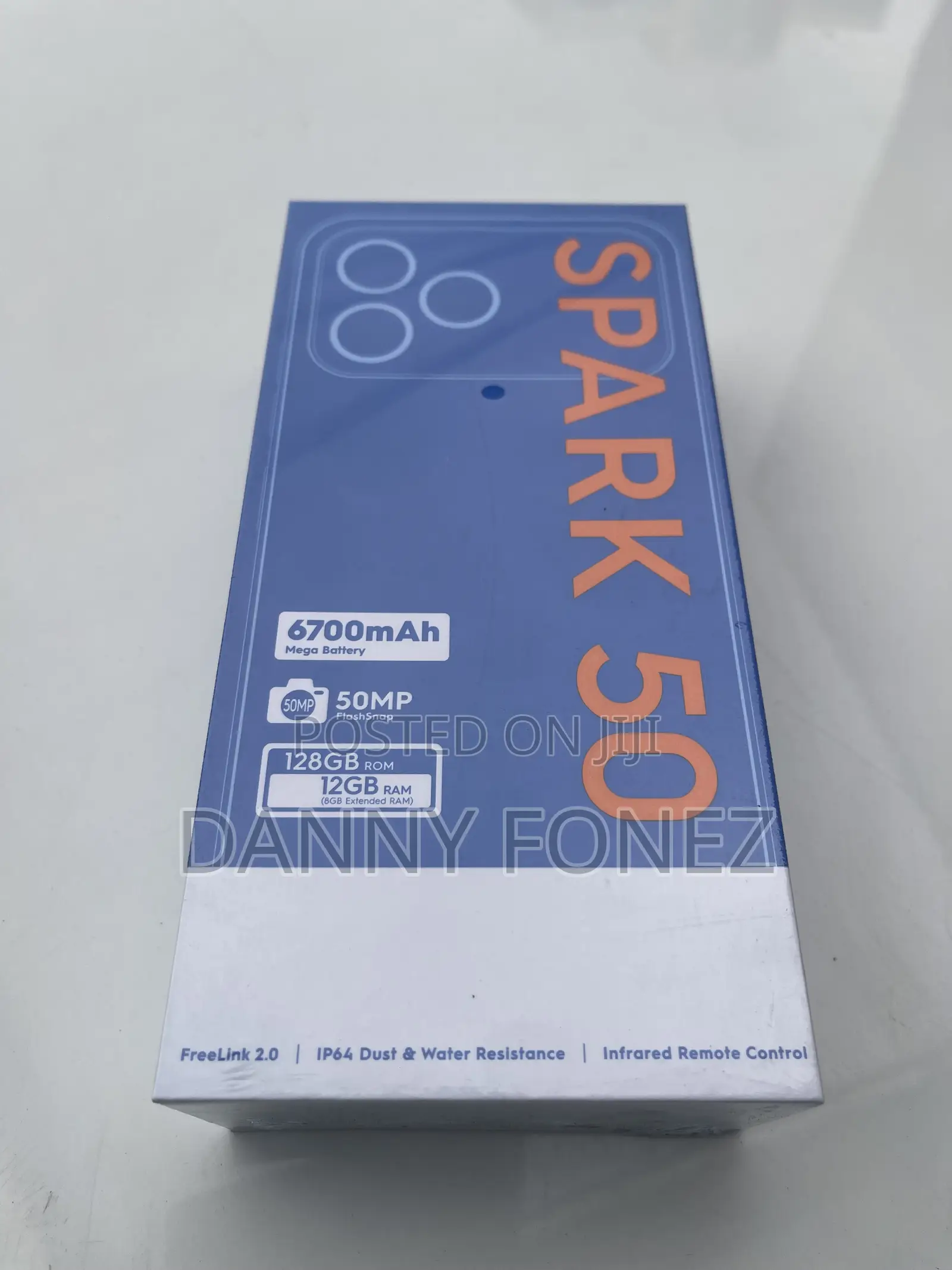 New Tecno Spark 50 128 GB Black