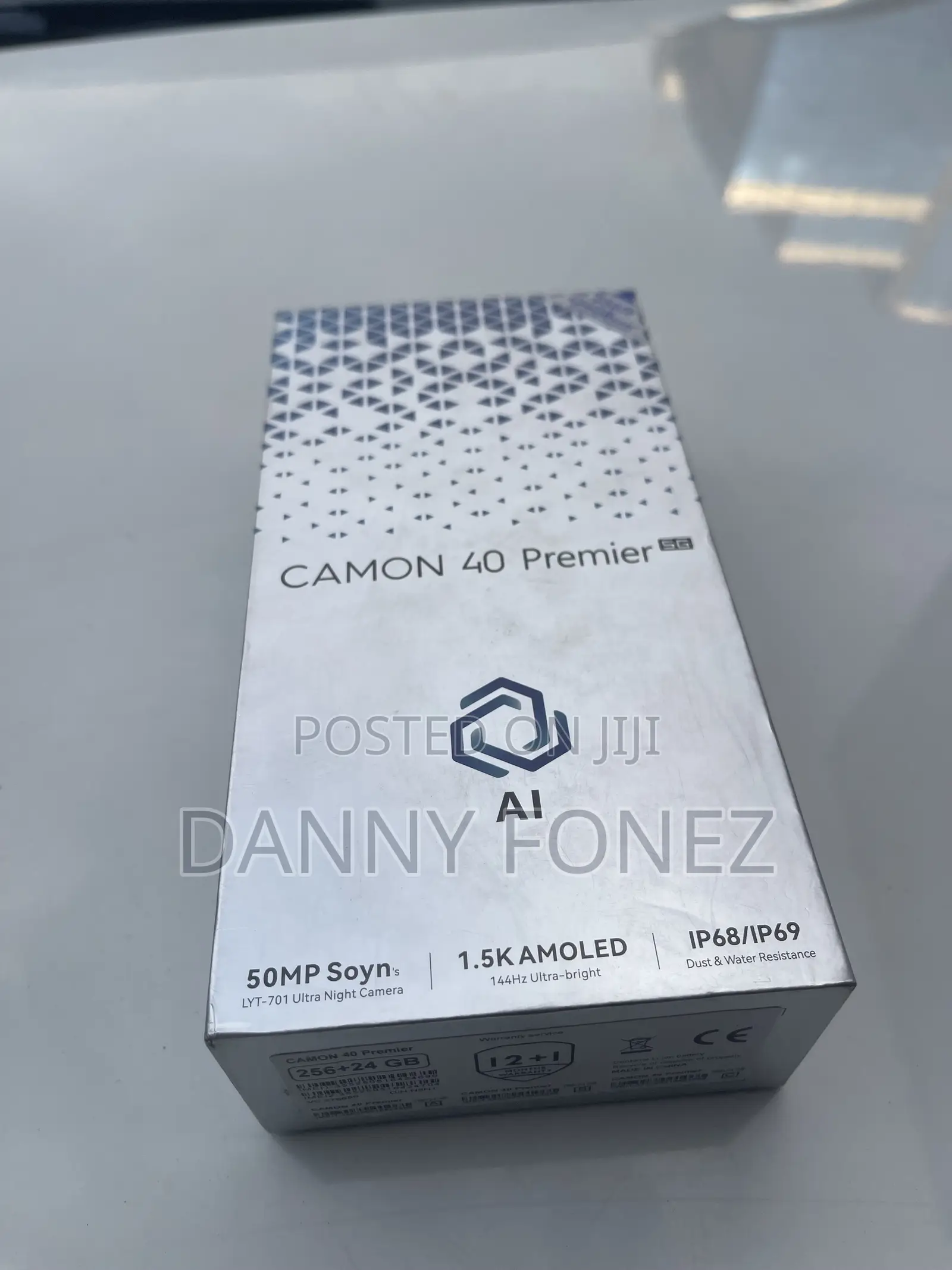 New Tecno Camon 40 Premier 256 GB Black