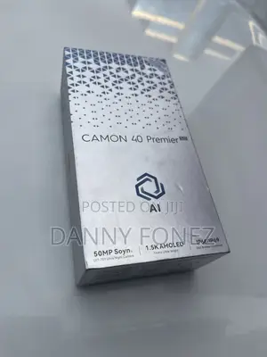 New Tecno Camon 40 Premier 256 GB Black