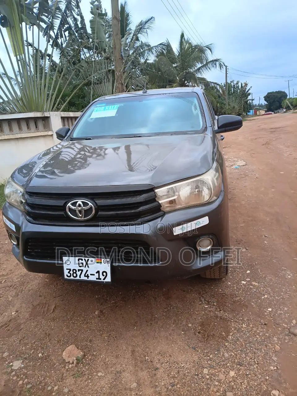 Toyota Hilux 2019 Gray