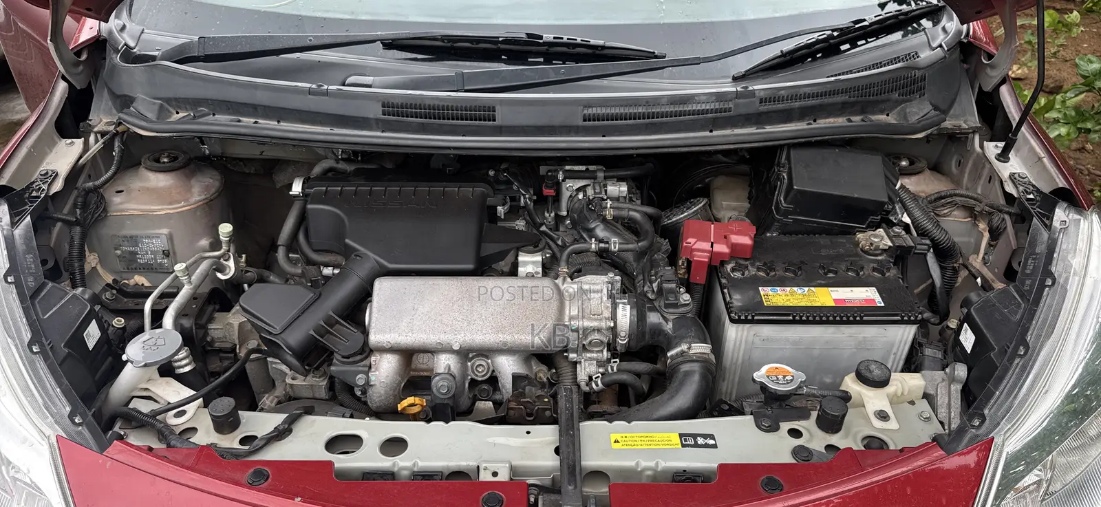 Nissan Note 1.2 Petrol 2014 Red