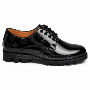 Men’s Shoes – Luxury Lace-Up Dress Shoes (Black)